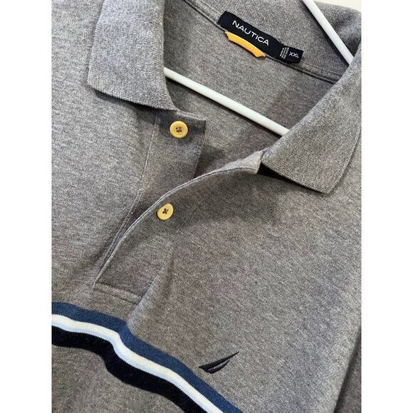 Men's Nautica XXL Short Sleeve Collar Shirt‎ - Picture 3 of 5